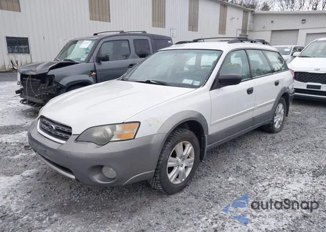 2005 Subaru Outback 2.5I из США, поврежденный, VIN 4S4BP61C056301707